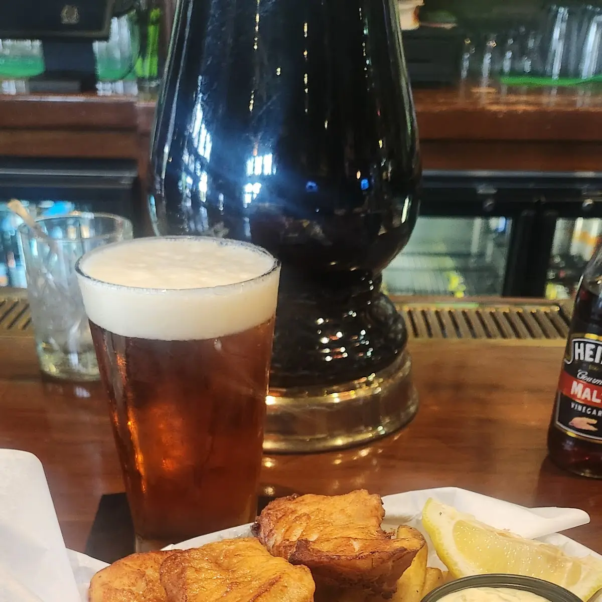 Black & Tan Onion Rings