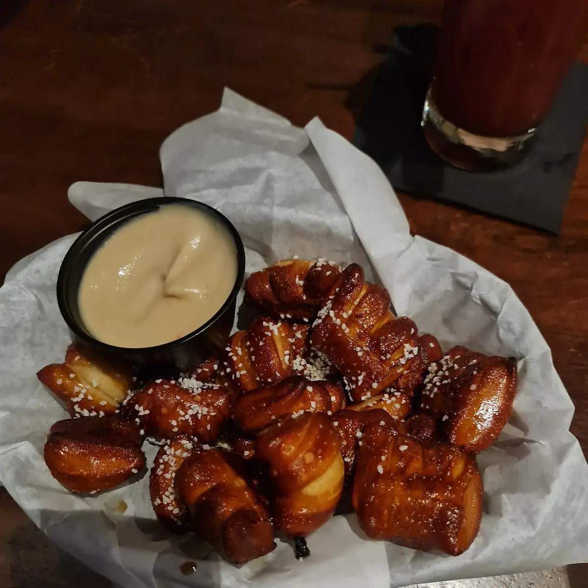 Pretzel Bites with Cheese