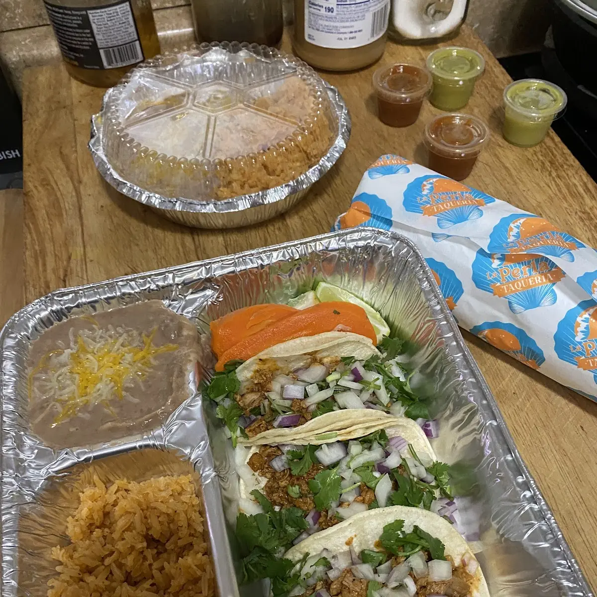 Chicken Taco Plate