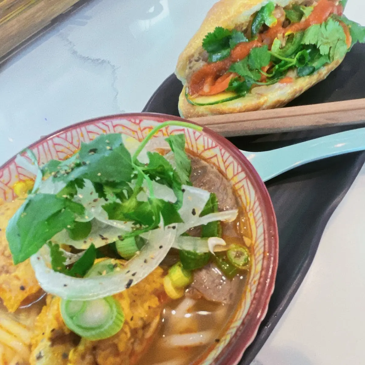 Bún Bò Huế Spicy Beef Noodles