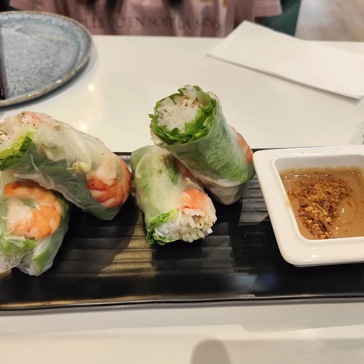 Tiger Prawn & Pork Salad Rolls