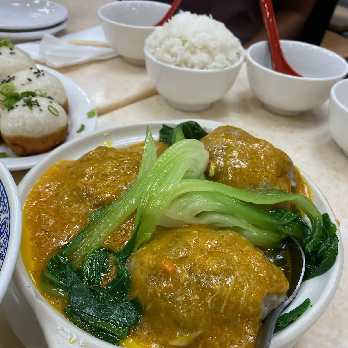 Meatballs in Egg Yolk