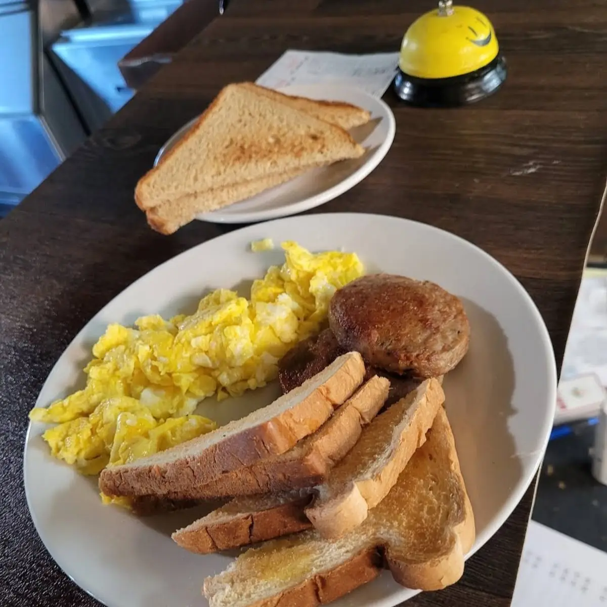 Sausage Egg and Toast