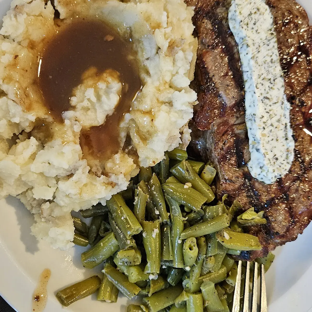 Served with Mashed Potato