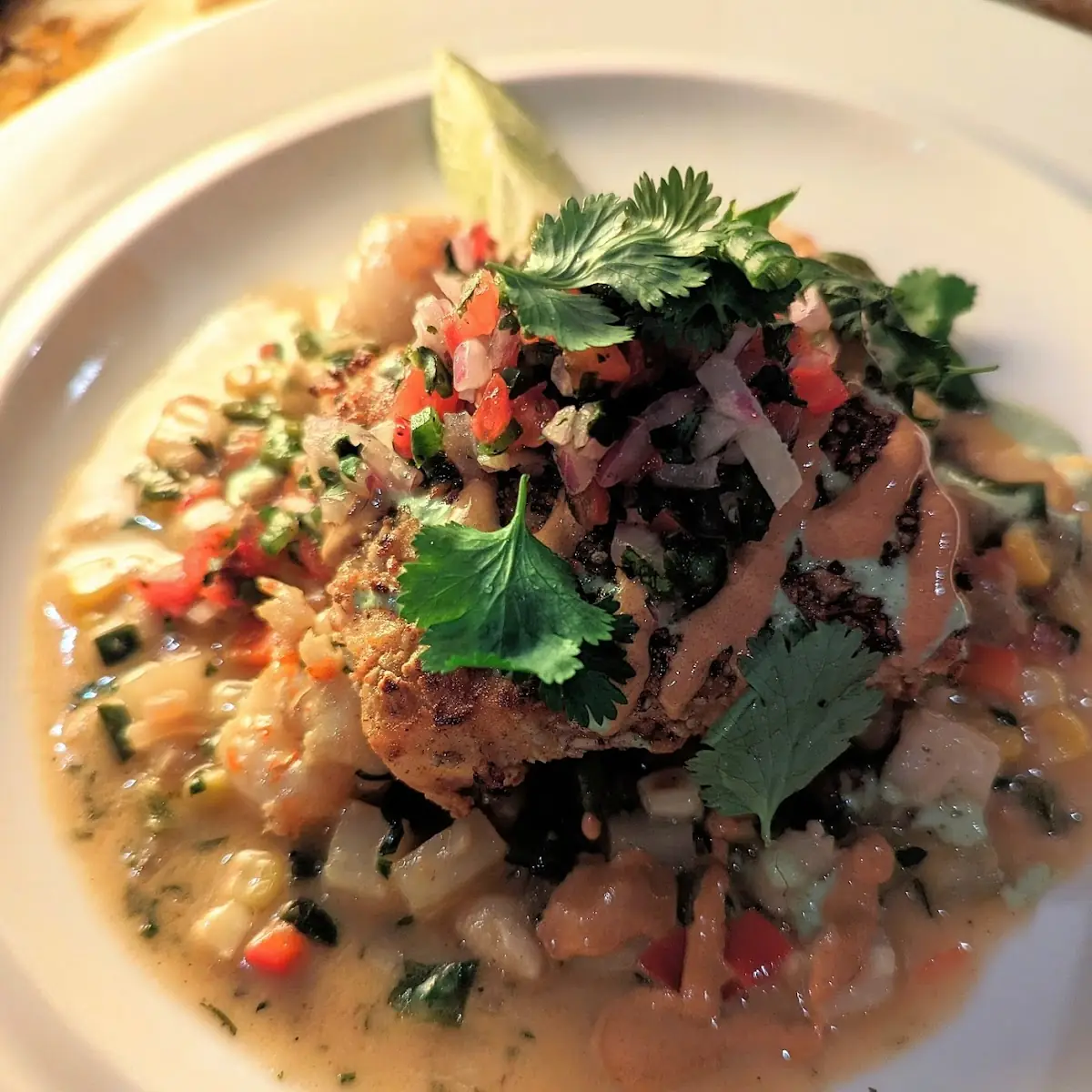 Pepita Crusted Salmon