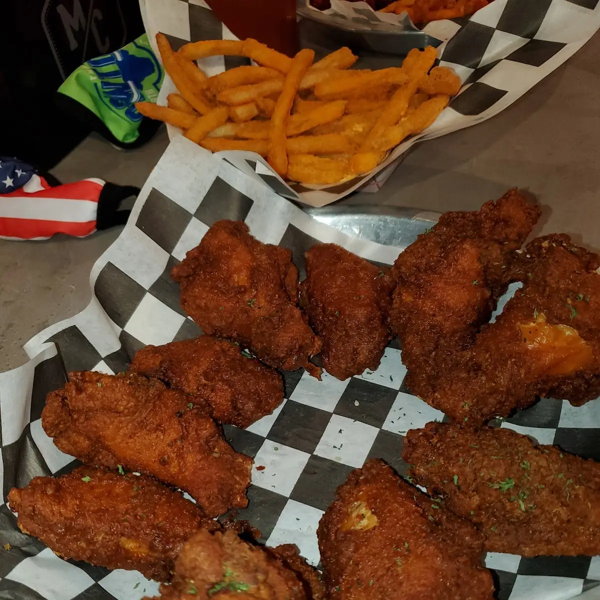 Bone in Hot Wings