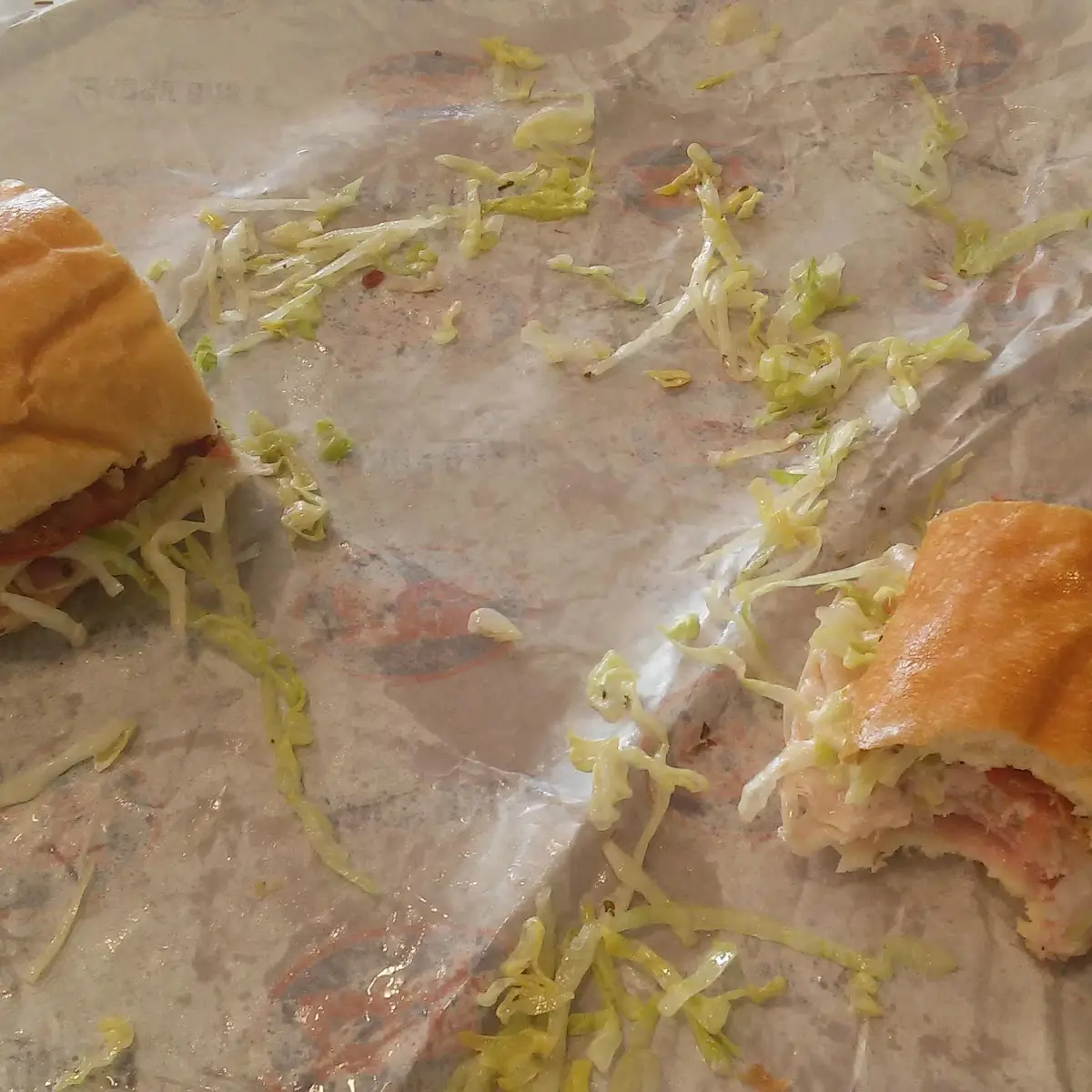 blt w Bacon Almost Gone