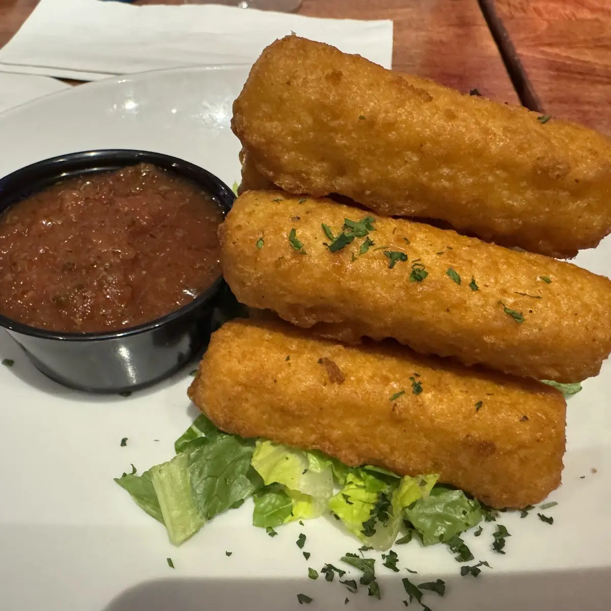 Fried Mozzarella Sticks