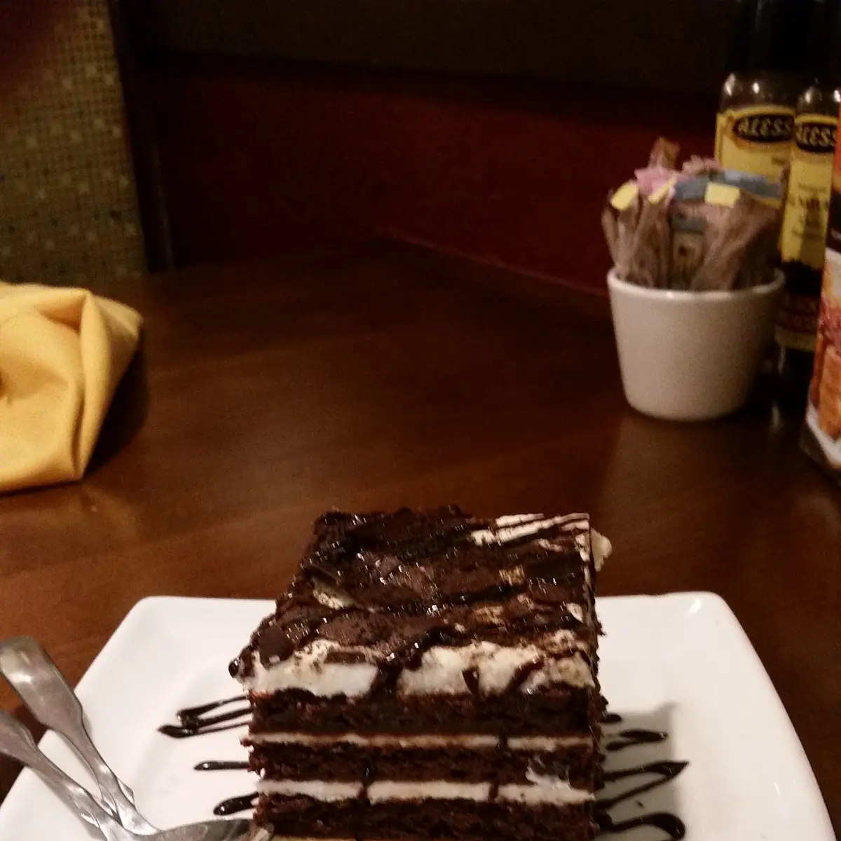 Chocolate Brownie Lasagna
