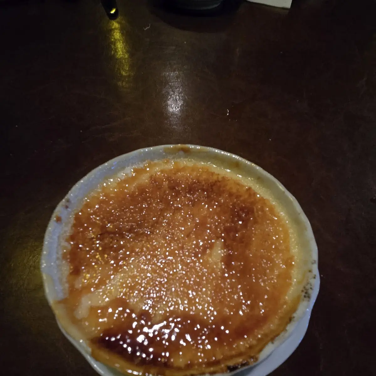 Crème Brûlée with Caramelized Sugar