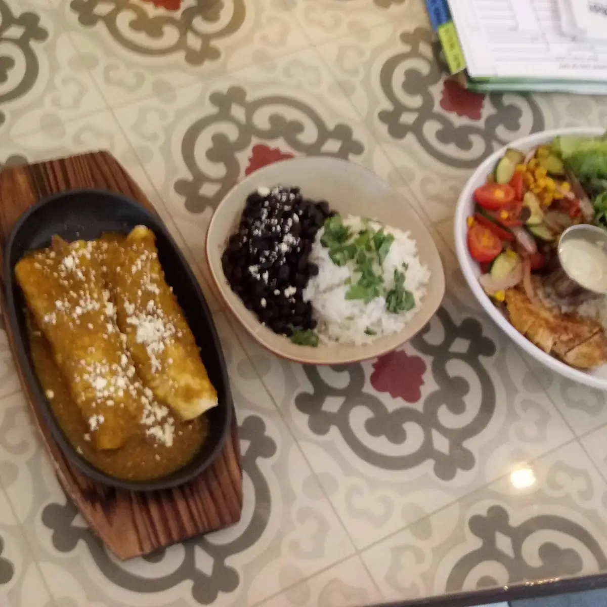 Enchiladas Verdes