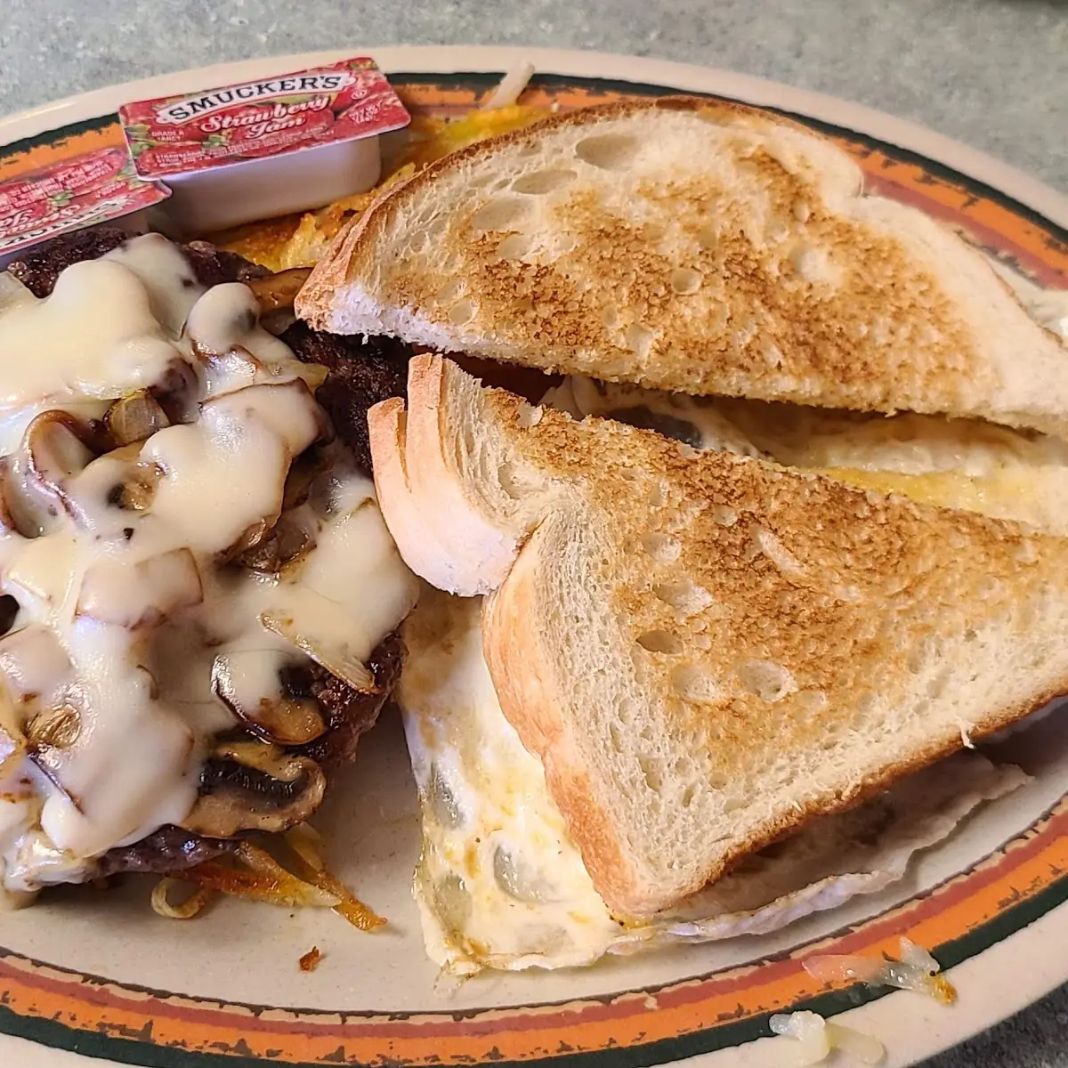 Hamburger Steak Breakfast with Addons