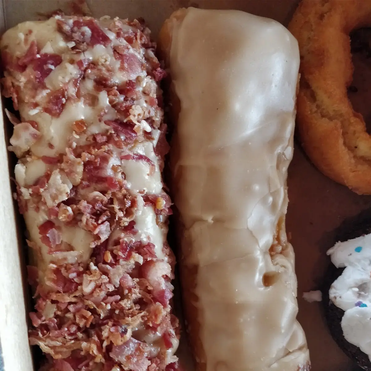 Maple Bacon Long John