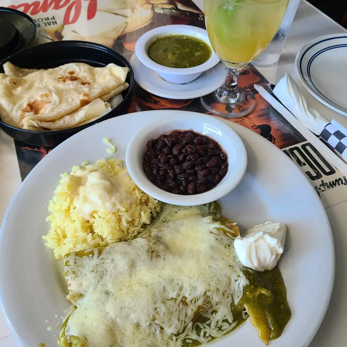 Chicken Enchiladas