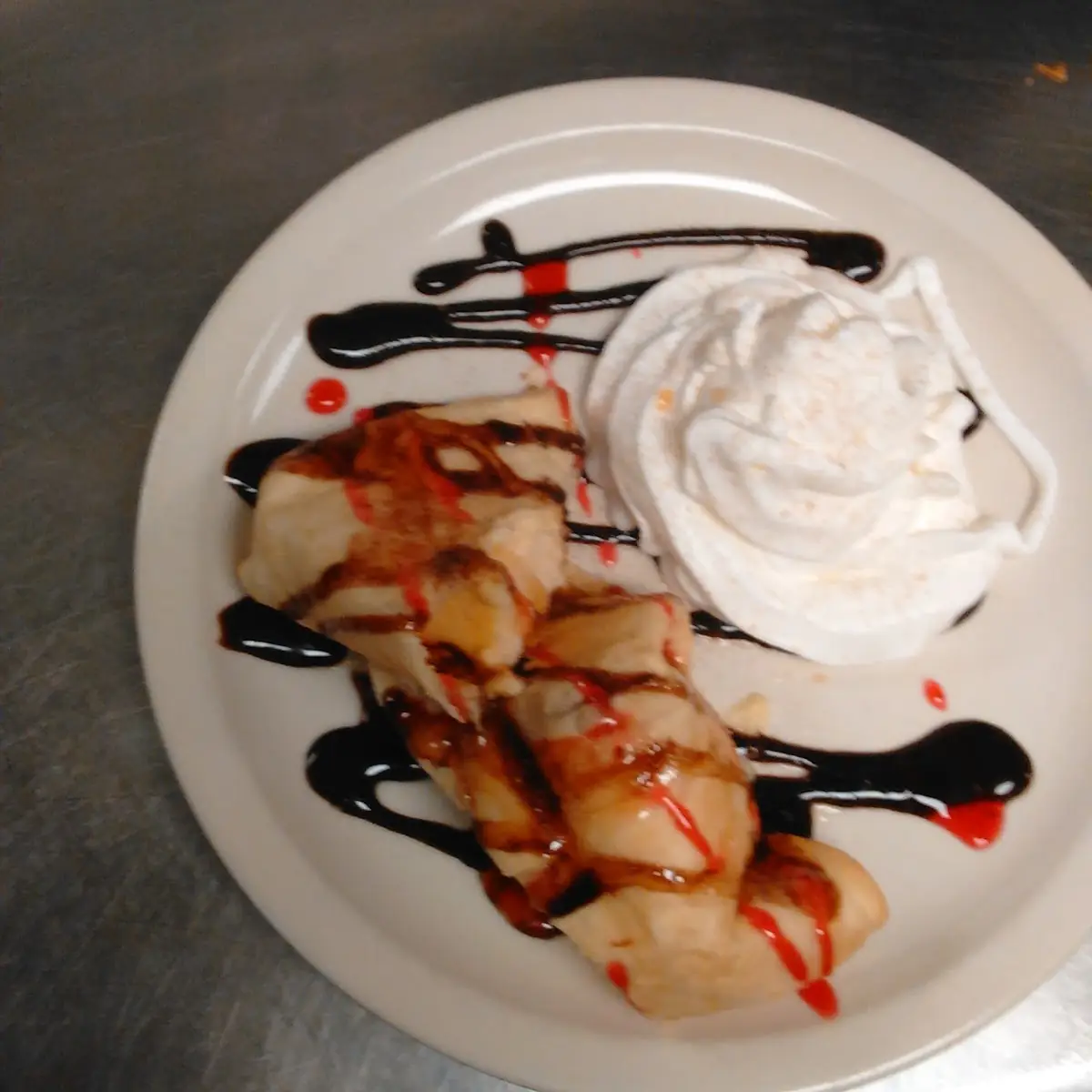 Cheese Cake Chimichanga