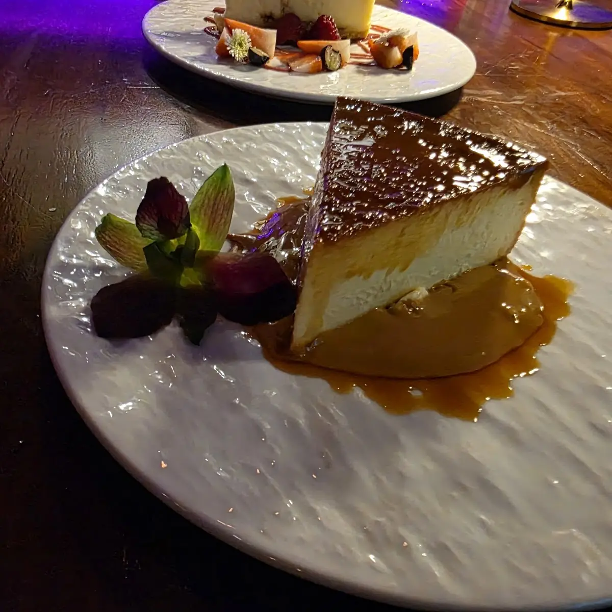 Raspberry Cheesecake Crème Brûlée Style