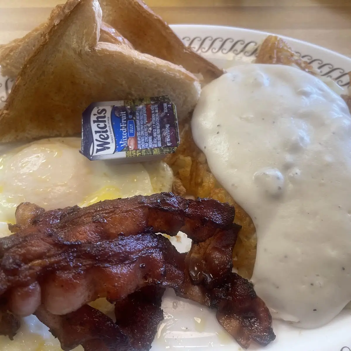 Hash Browns with Sausage Gravy