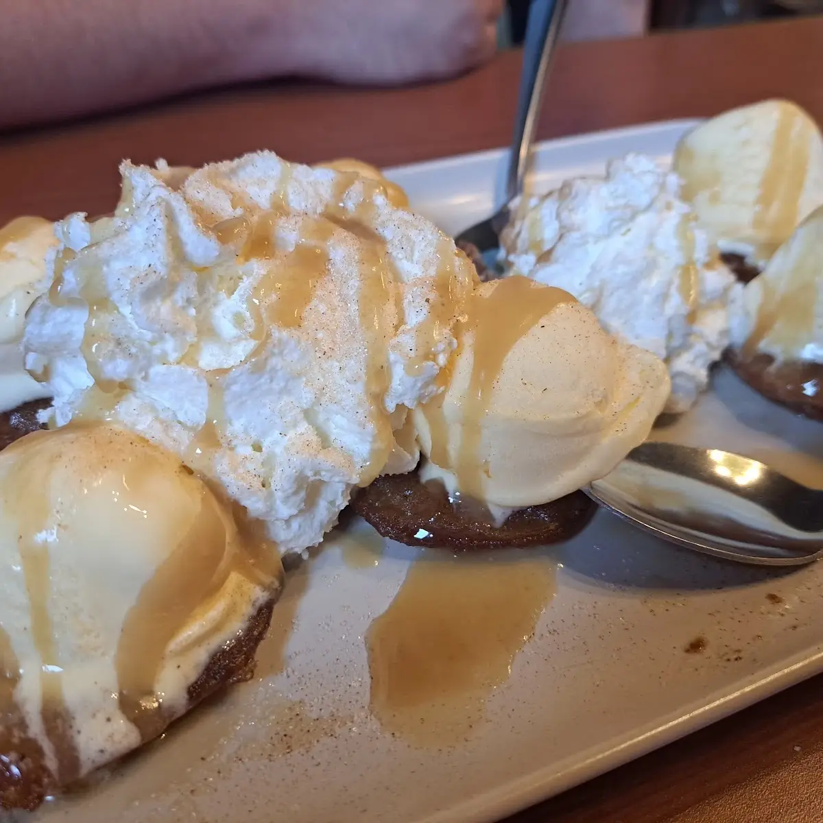 Apple Ring Sundae