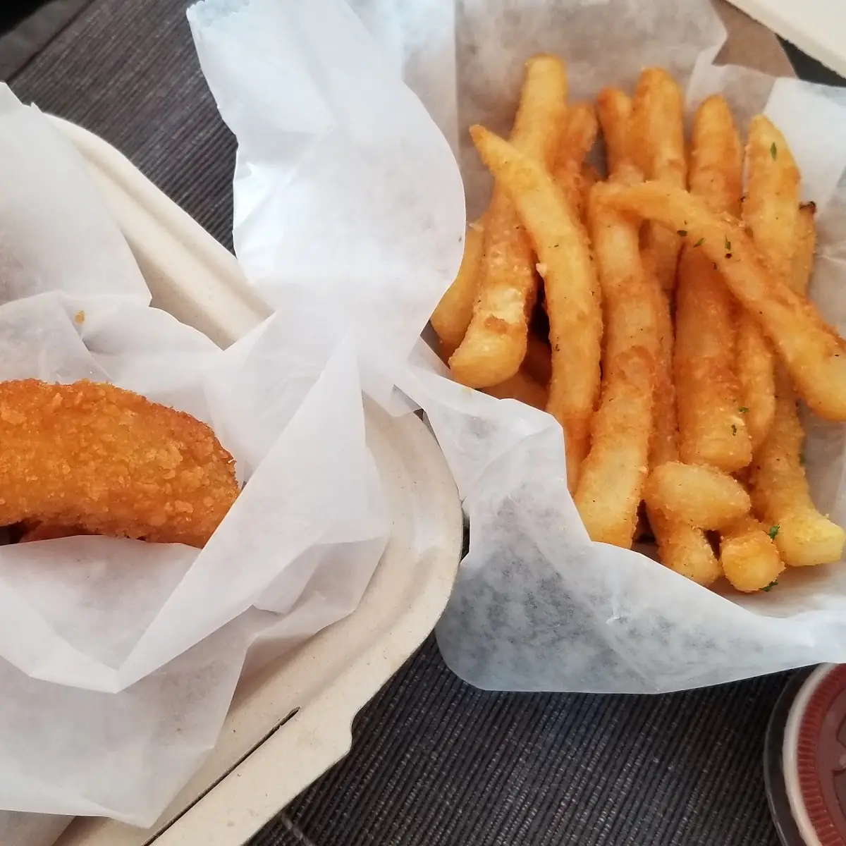 Onions Rings and Fries