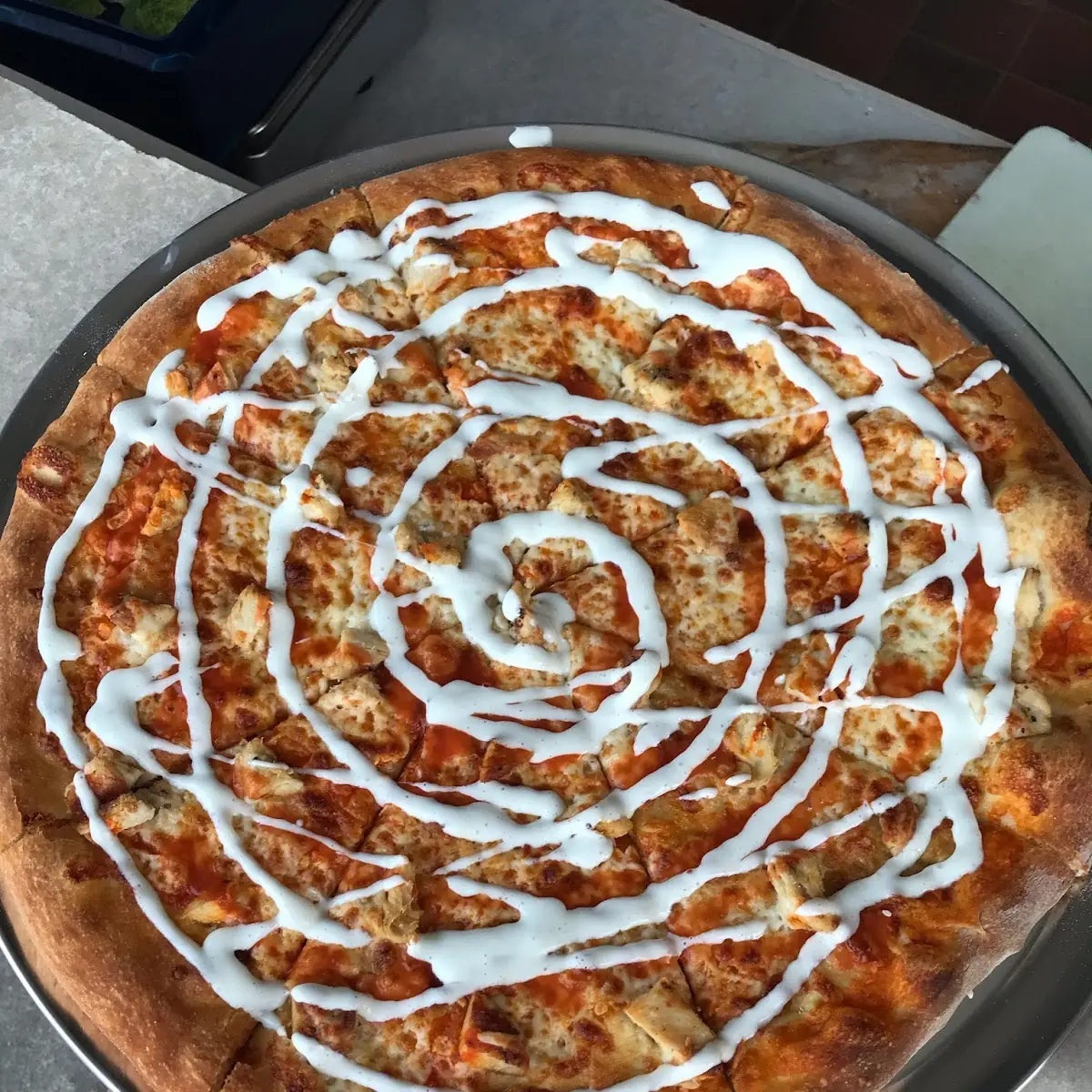Caramel Apple Pizza
