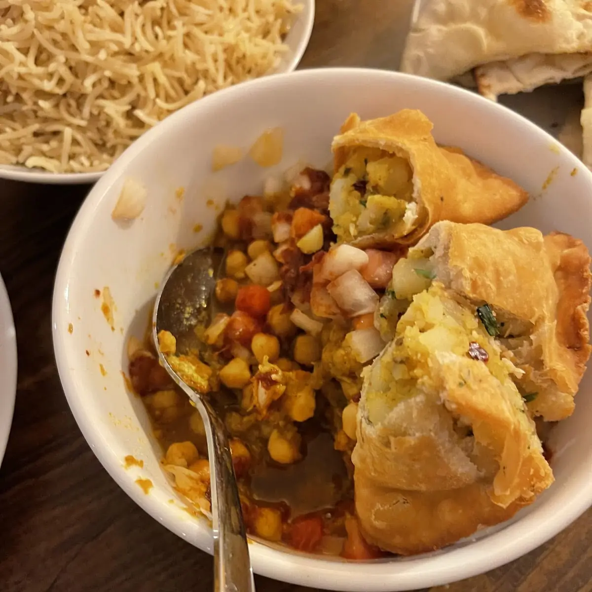 Samosa Chat