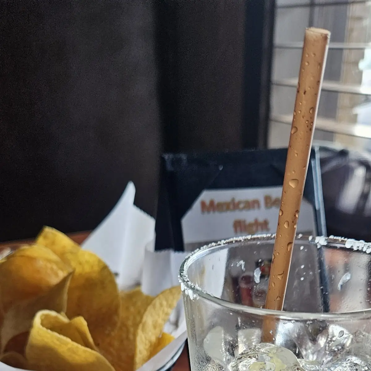 Chips and Salsa Verde and Salsa Roja