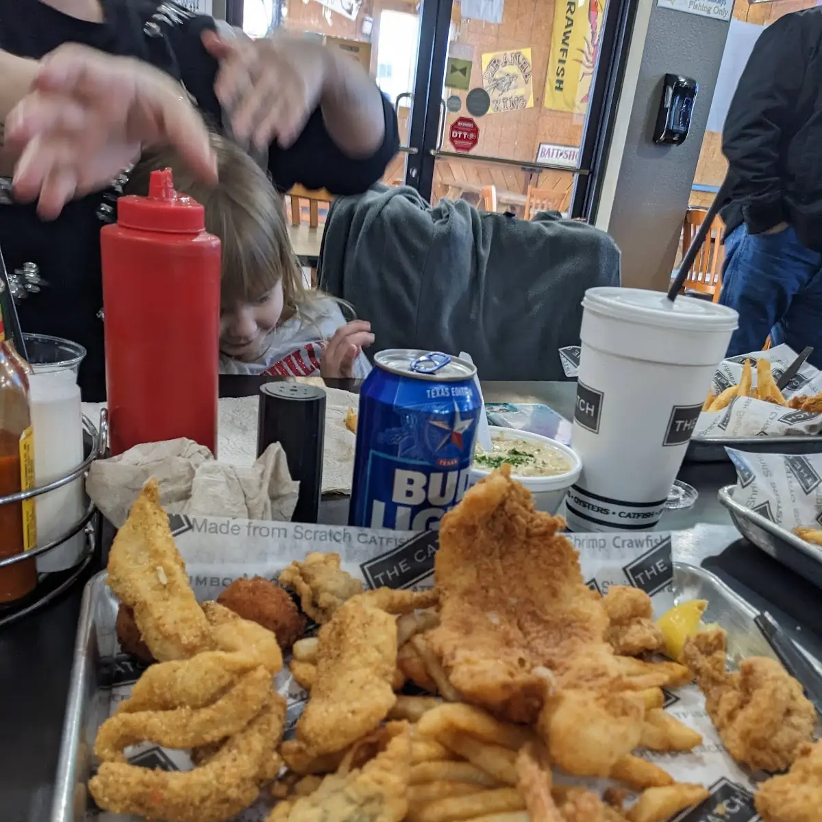 Family Meal - Fried Shrimp, Catfish & Chicken