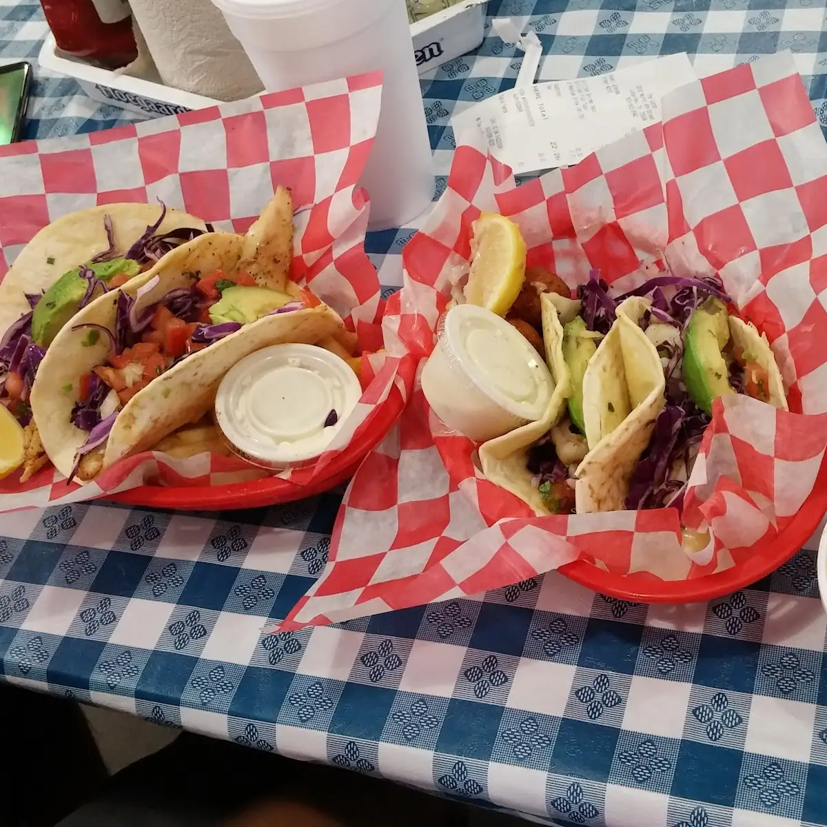 Grilled Fish and Shrimp Tacos