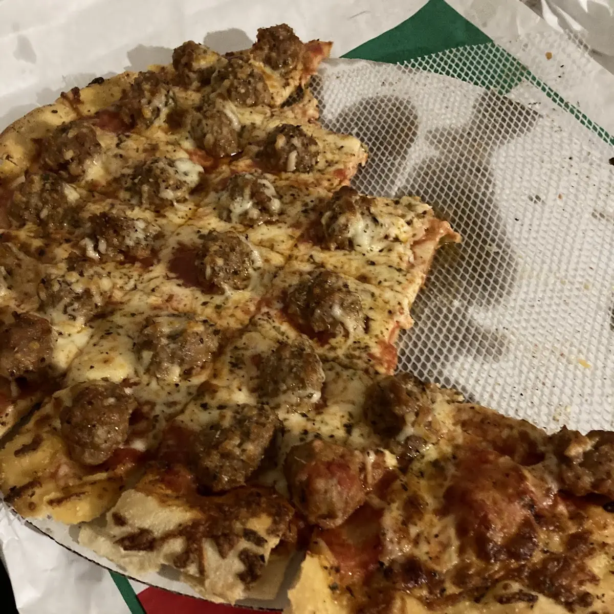 Sausage Pizza