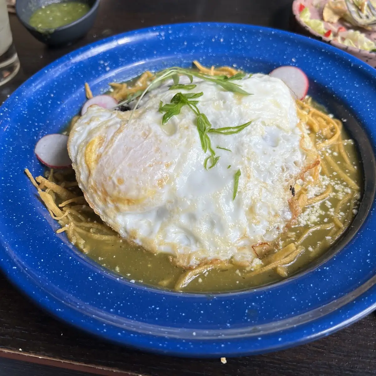 Green Chilaquiles