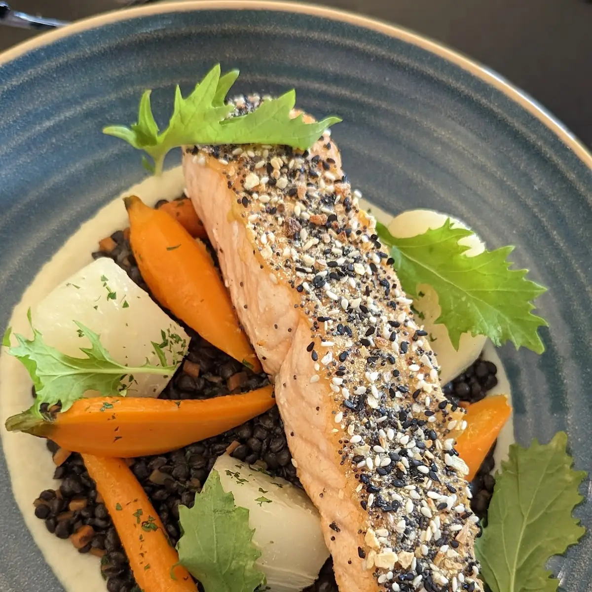 Salmon Crudo