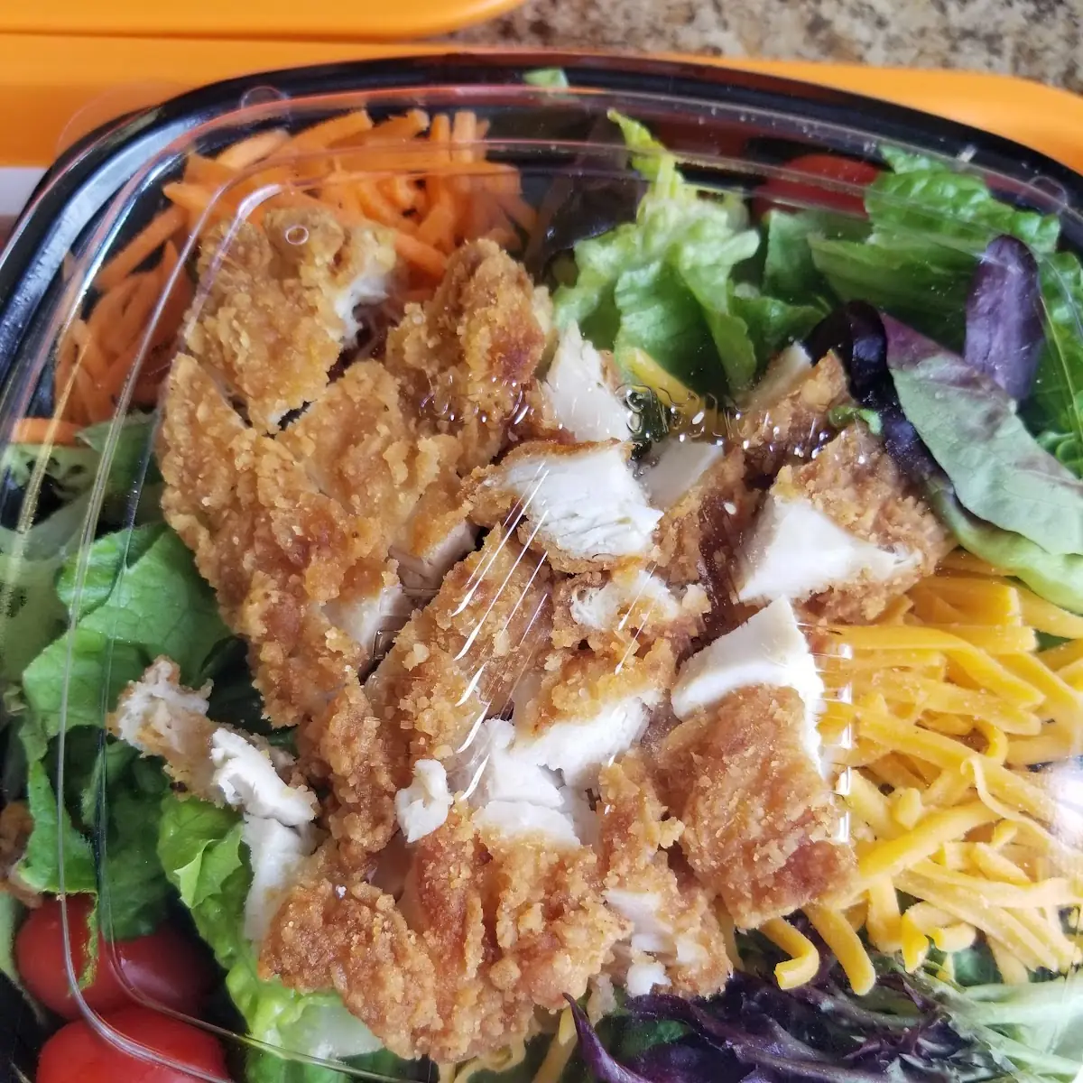 Fried Chicken Salad