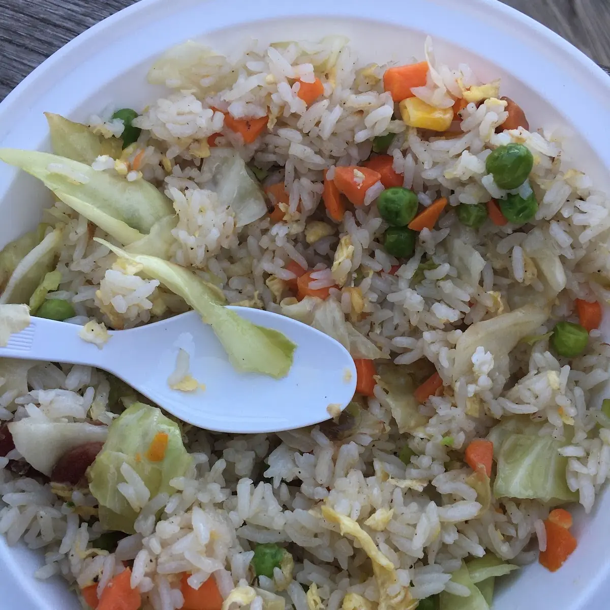 Fried Rice with Taiwanese Sausage