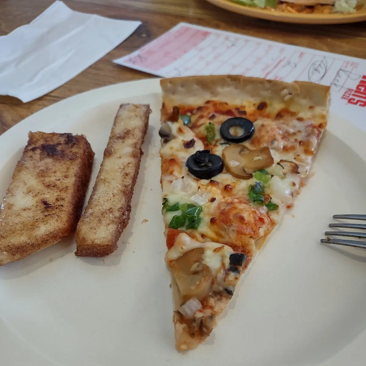 Veggie Pizza from Buffet