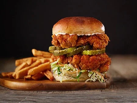 Hot Chicken Burger