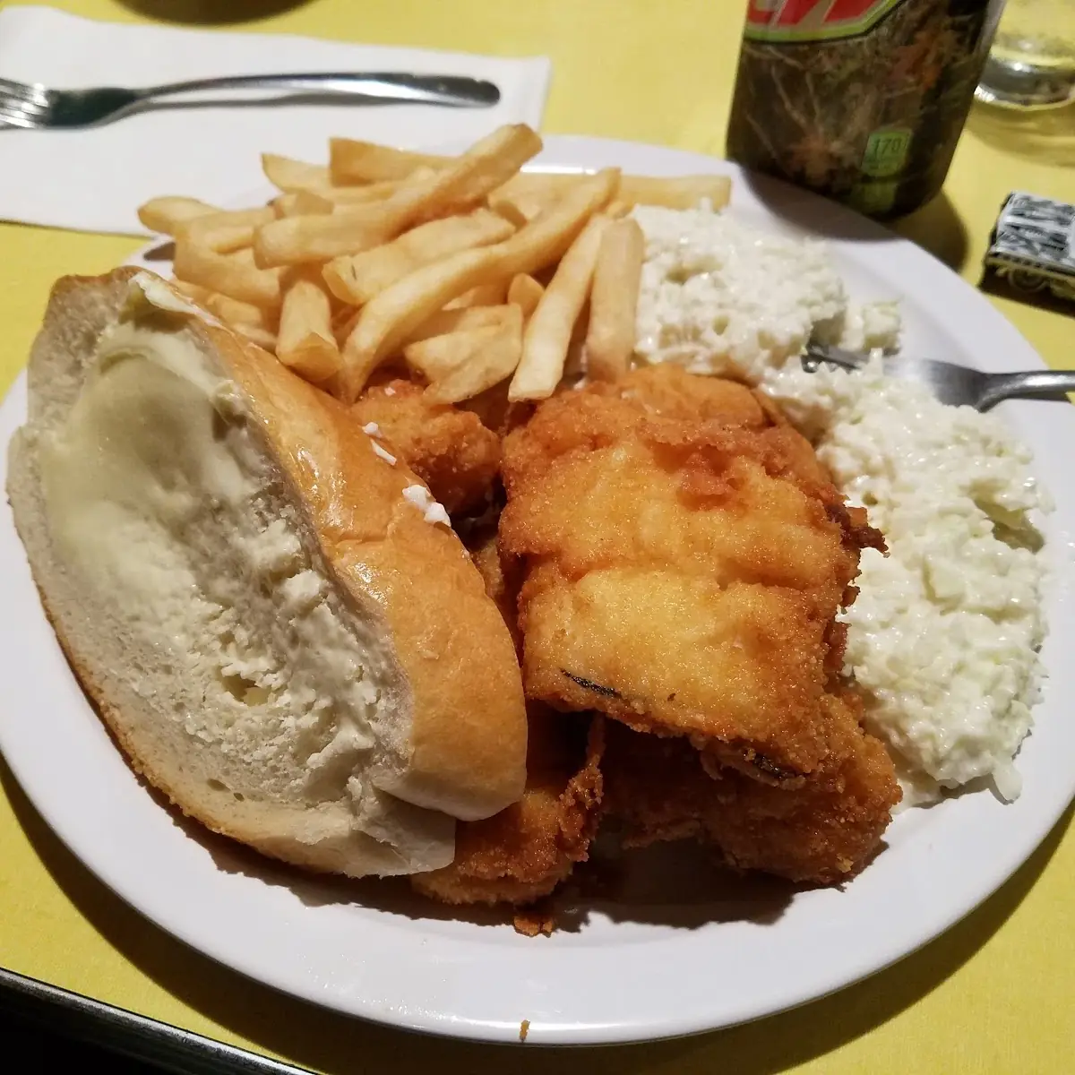 Fish Fry Extra Slaw Extra Piece