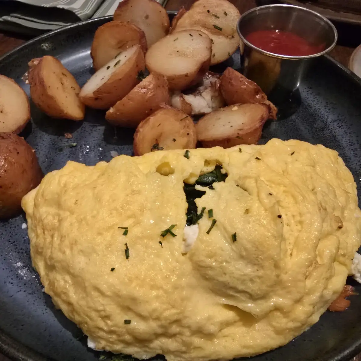 Wild Mushroom Omelette