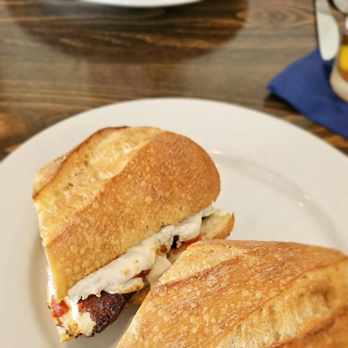 Chicken Parmesan Panini