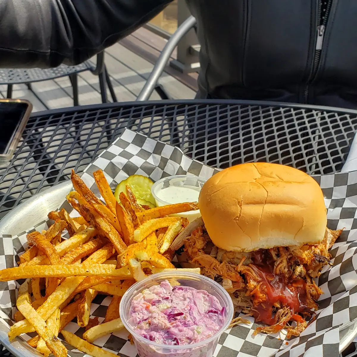 Pulled Pork BBQ Hog Sandwich