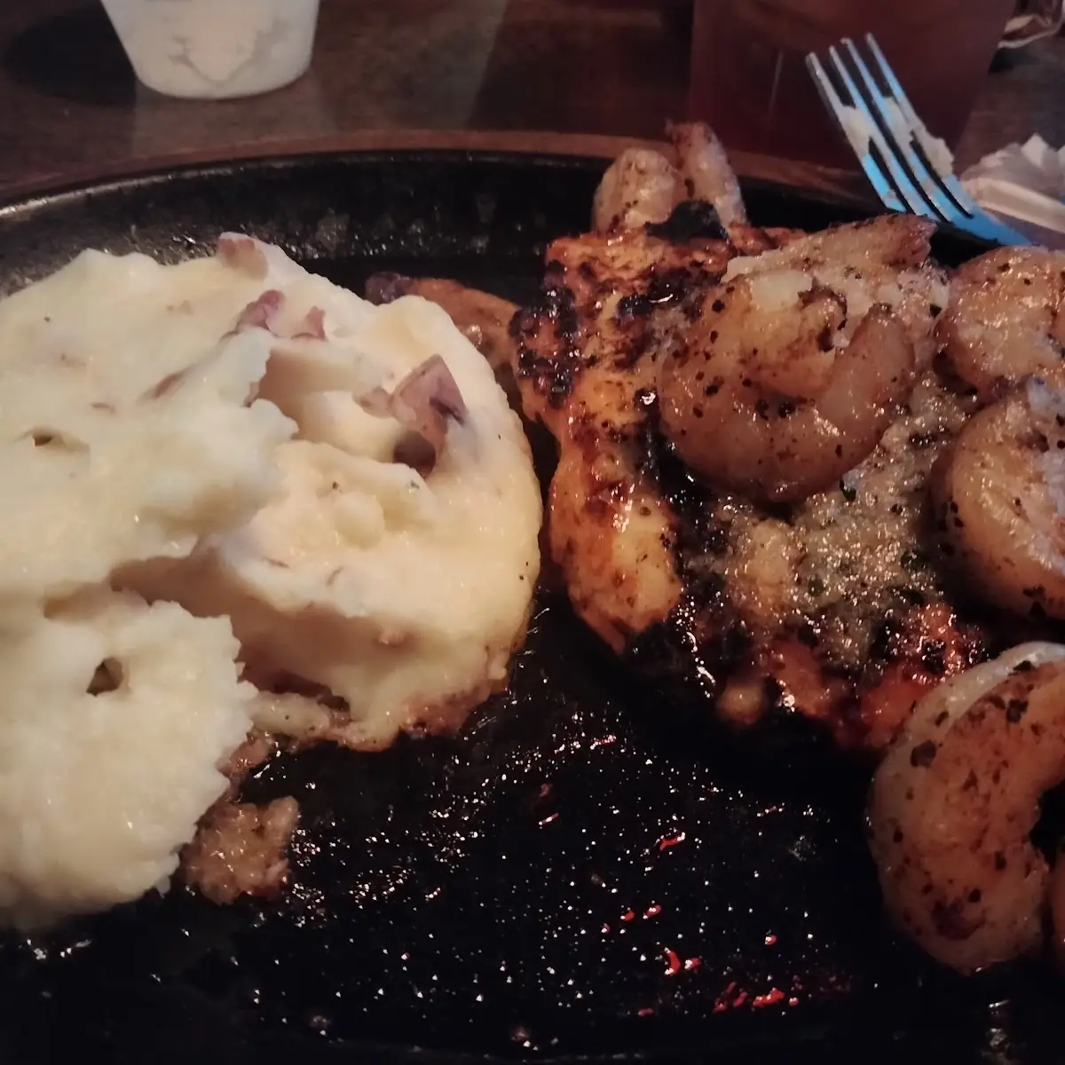 Shrimp 'N Parmesan Sirloin