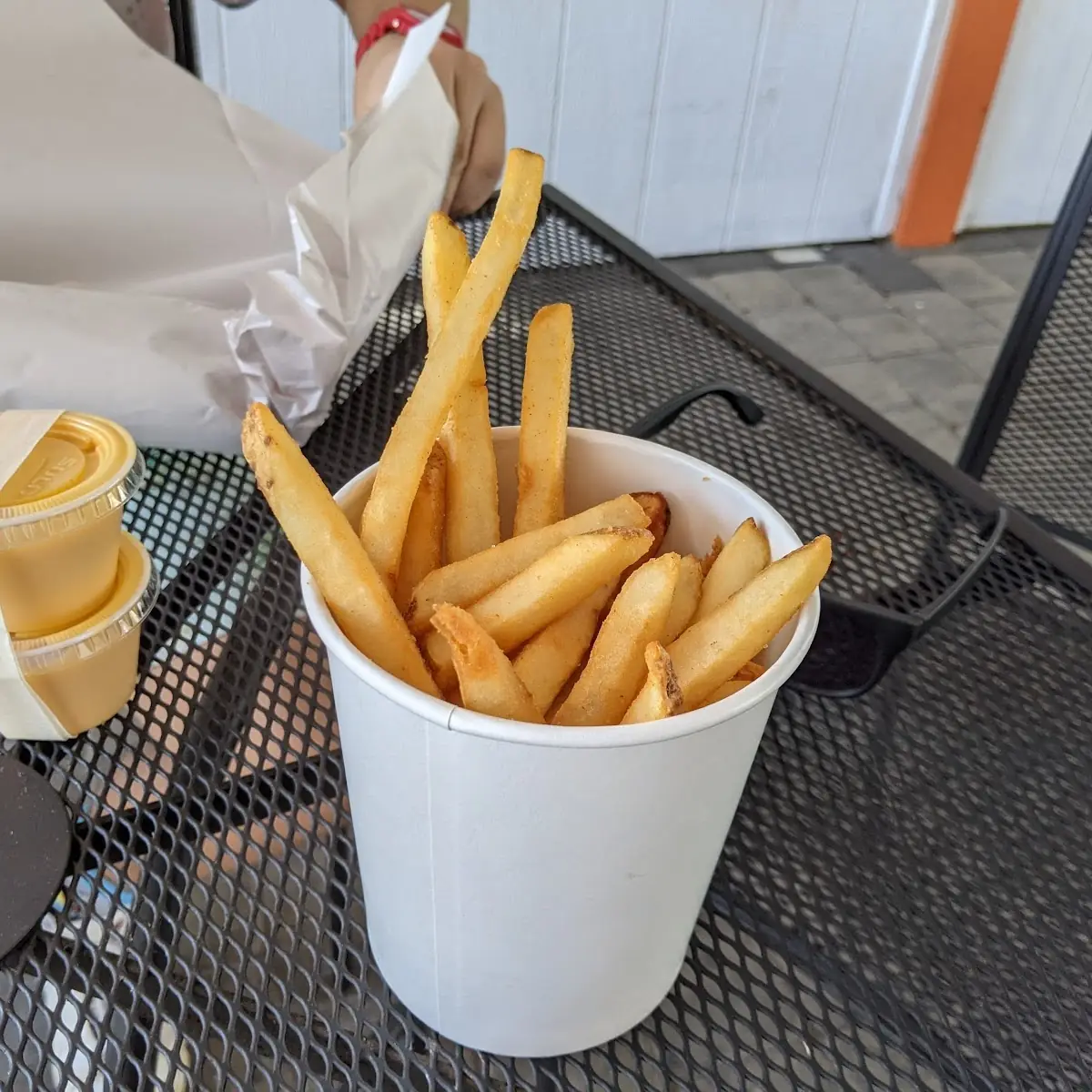 Fries with Wiz on the Side
