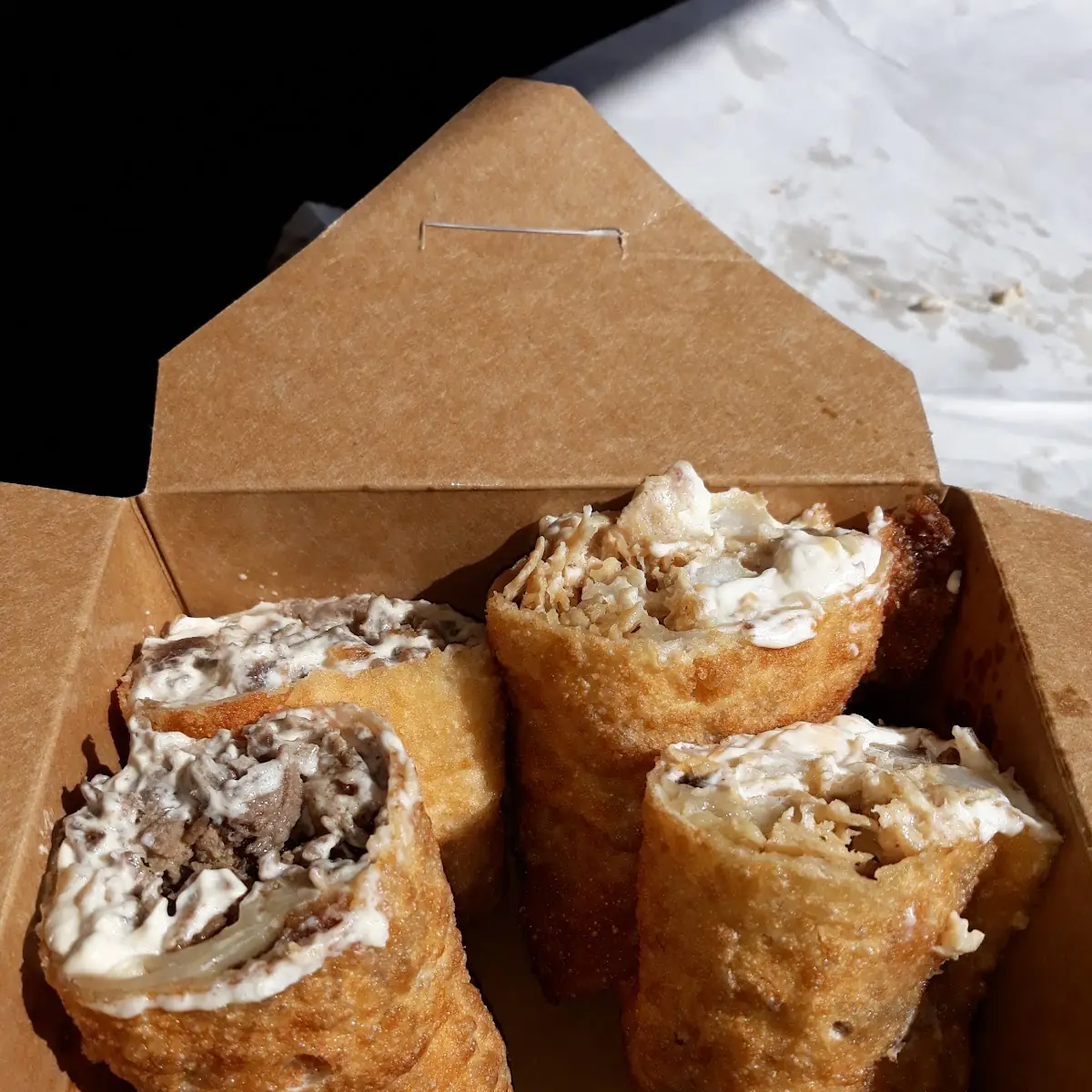 Our Famous Cheesesteak Egg Rolls