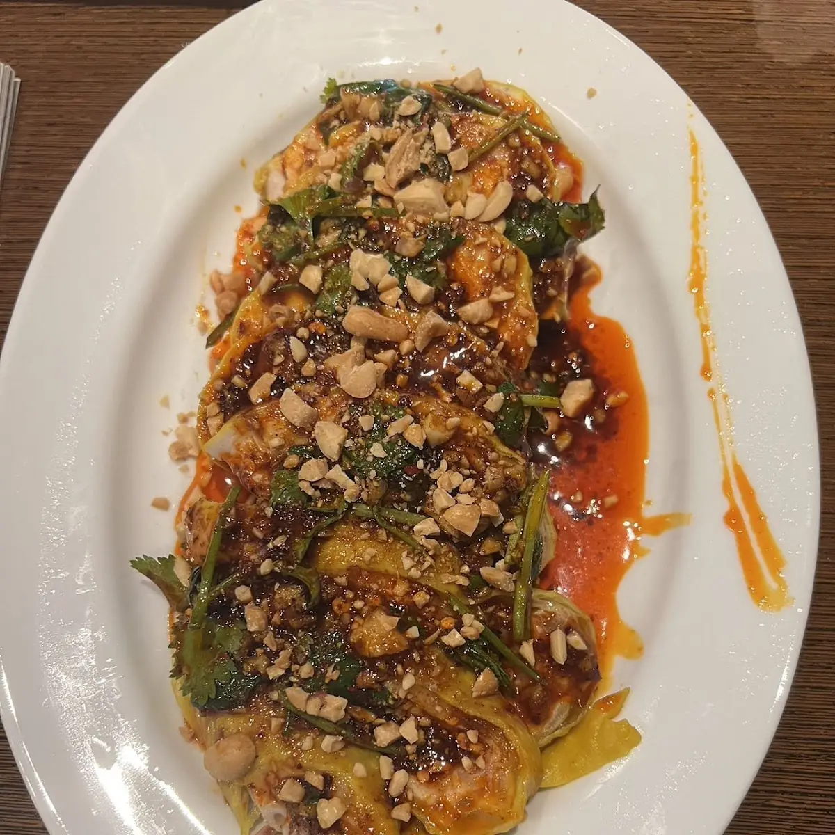 Steam Chicken with Chili Sauce