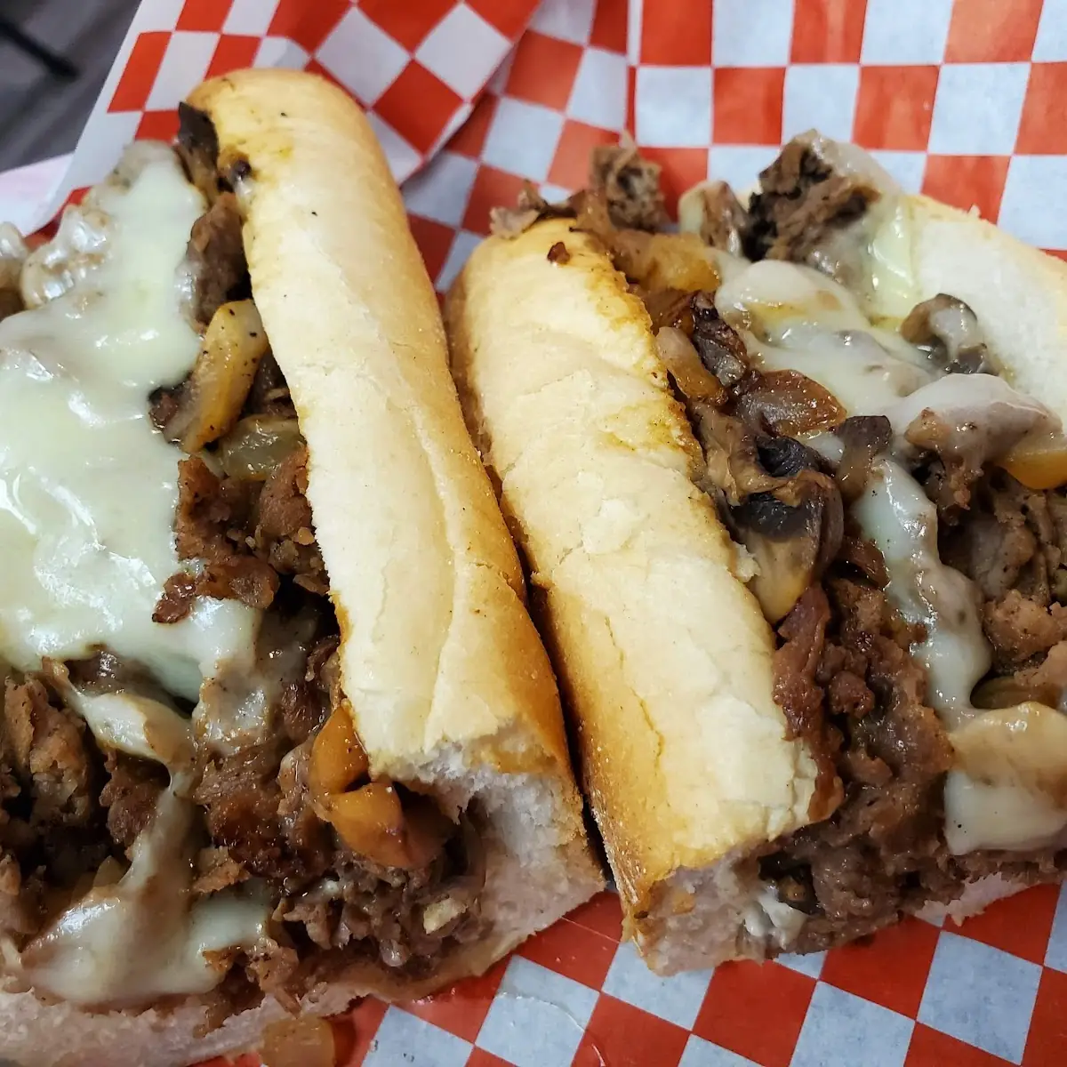 Philly Cheese Steak with Mushrooms