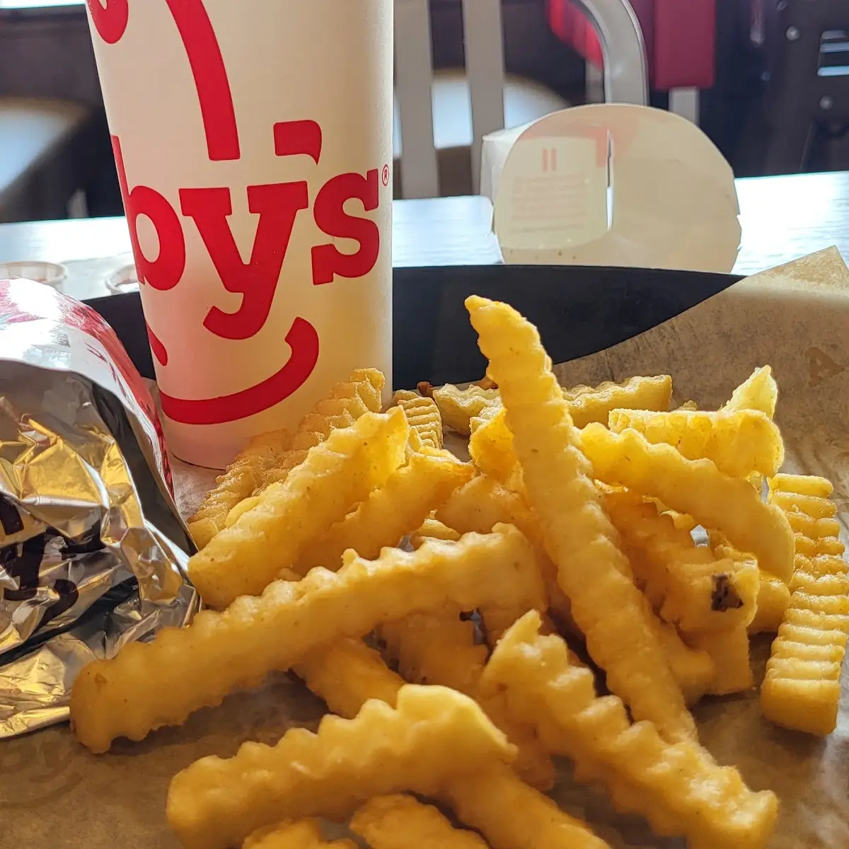 Beefncheddar Crinkle Cut Fries Mello Yello