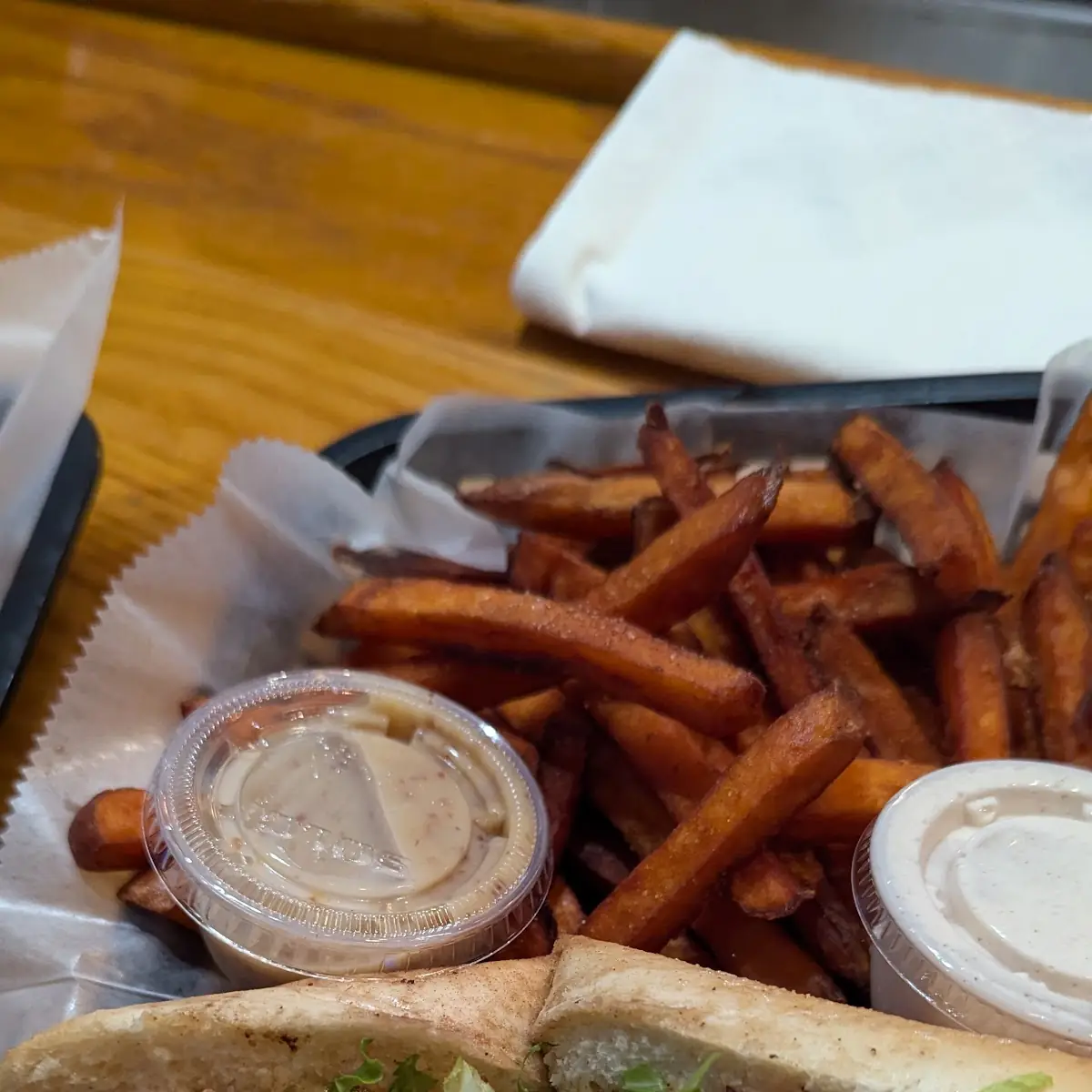 Fried Fish Sub Greek Garden