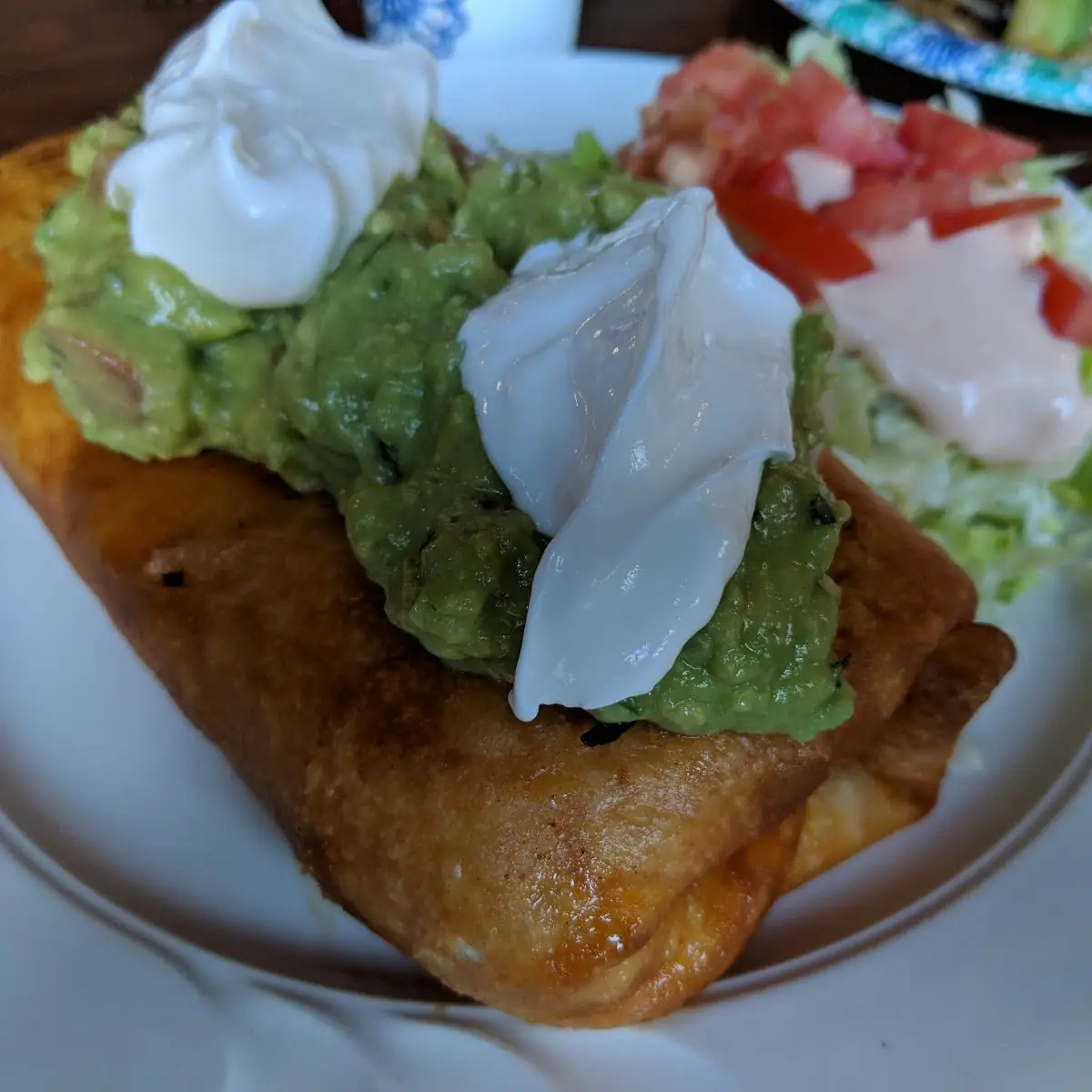 Chile Relleno Chimichanga