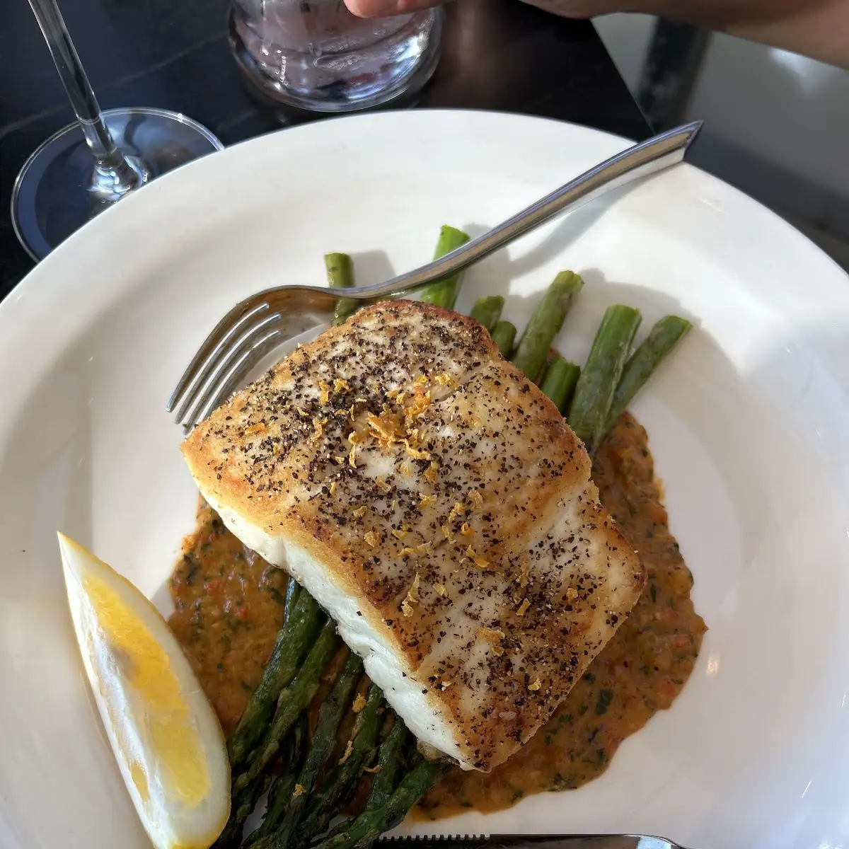 Pan-Seared Halibut
