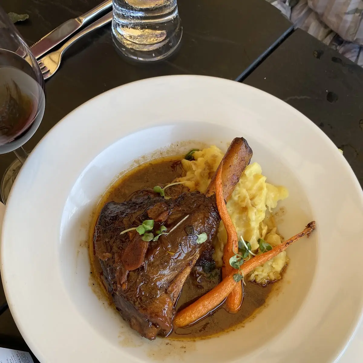 Slow Braised Lamb Shank