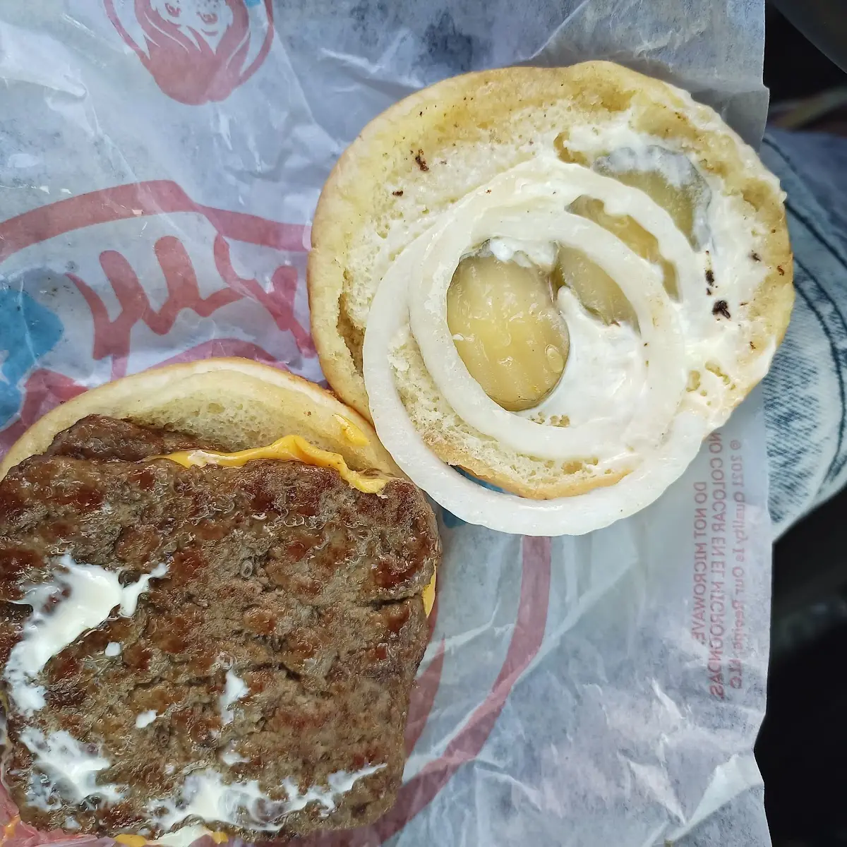 Double Stack Cheeseburger